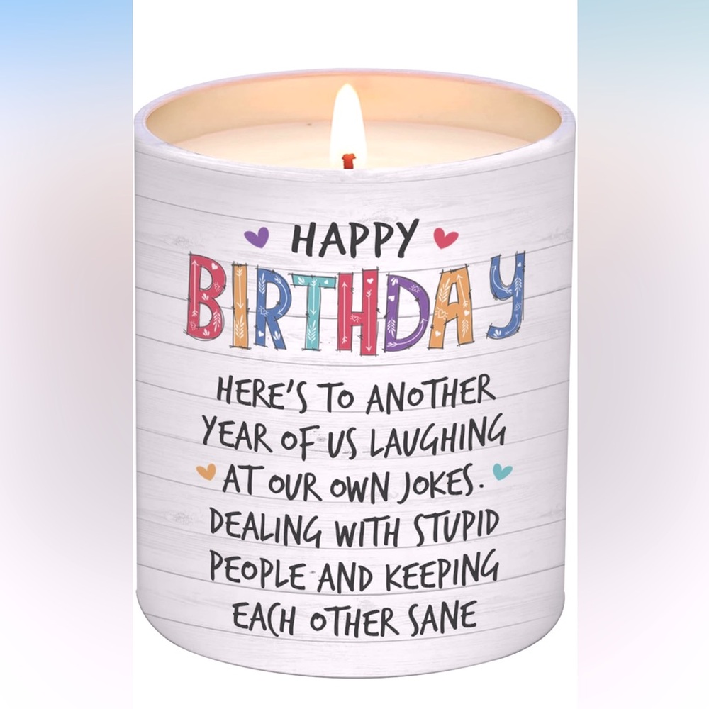 NWT Birthday Lavender Candle Gifts for Friendship - Gifts for Best Friend